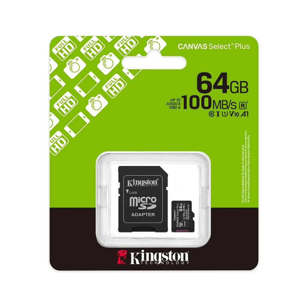 Memoria Micro SD Kingston 64GB miniatura 1