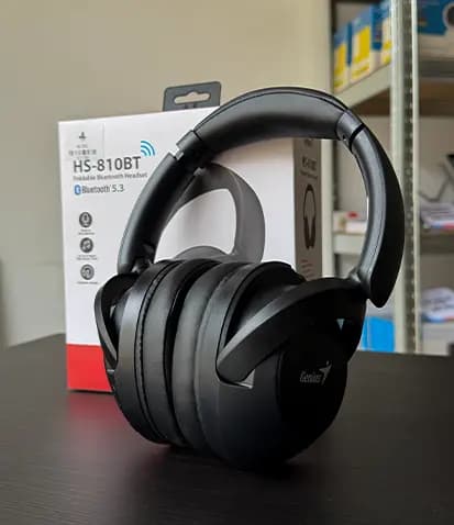 Diadema Genius Bluetooth plegables HS-810BT miniatura 2