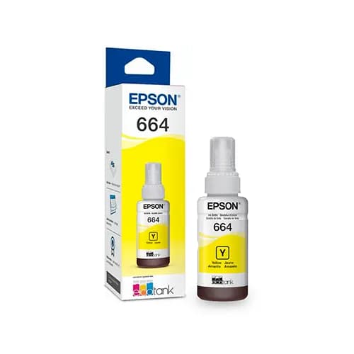 Tinta Epson Original 664 Amarilla miniatura 1