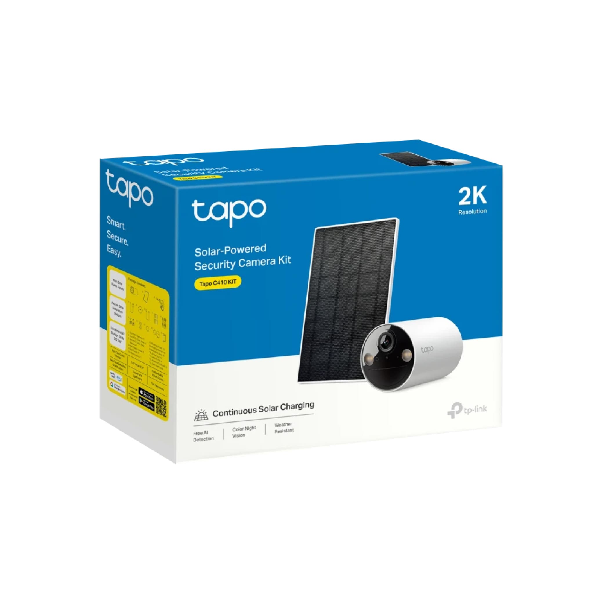Camara Tapo C410 Con Panel Solar 2K QHD miniatura 2