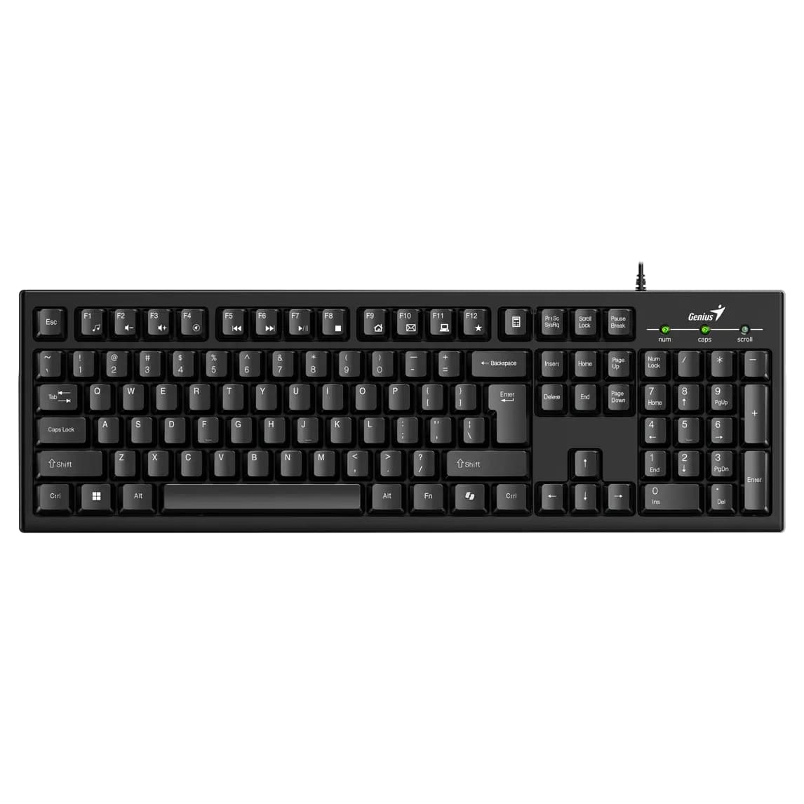 Teclado Genius USB KB-100 miniatura 1