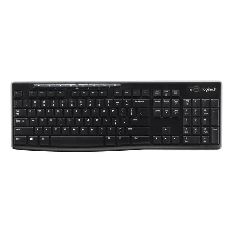 Teclado Inalámbrico Multimedia Logitech K270 miniatura 1