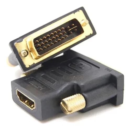 Adaptador Dvi Macho 24+5 A Hdmi Hembra miniatura 1