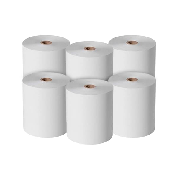 Rollos de Papel Térmico x 6 de 80mm